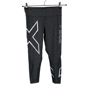 Unisex 2XU - Sports capri pants, size 38 - Gray (1)