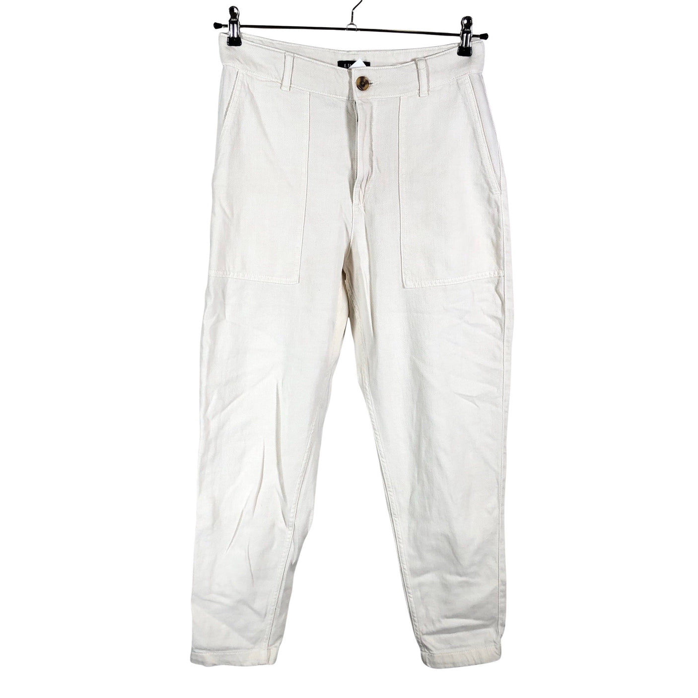 Unisex Lindex - Jeans, size 38 - Natural white (1)