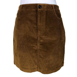 Unisex Tommy Hilfiger - Fabric skirt, size 38 - Brown (1)