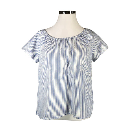Unisex Lindex - Short-sleeved blouse, size 42 - White ()