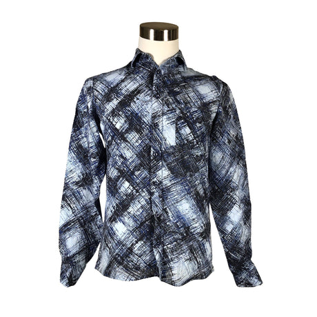 Unisex Sand - Collared shirt, size M - Blue ()