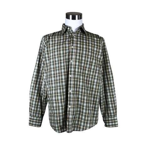 Unisex Marc O'Polo - Collared shirt, size L - Green ()