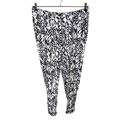 Unisex Your Face - Schiffon trousers, size 38 - White ()