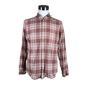 Unisex Selected - Collared shirt, size M - Light pink (1)