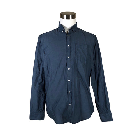 Unisex Construe - Collared shirt, size L - Blue ()
