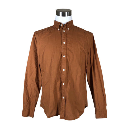 Unisex East West - Collared shirt, size L - Brown ()