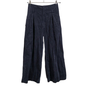 Unisex &Other Stories - Velvet pants, size 36 - Blue (1)