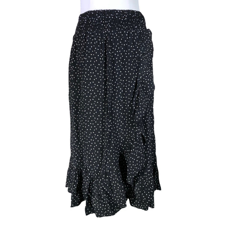Unisex Cream - Fabric skirt, size 40 - Black ()
