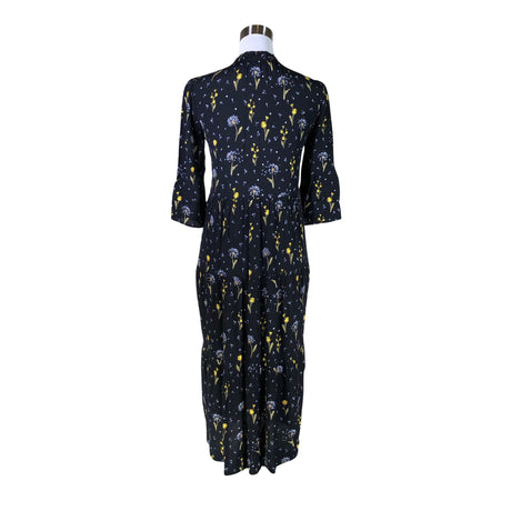 Unisex by Malene Birger - Schiffon dress, size 34 - Black (2)