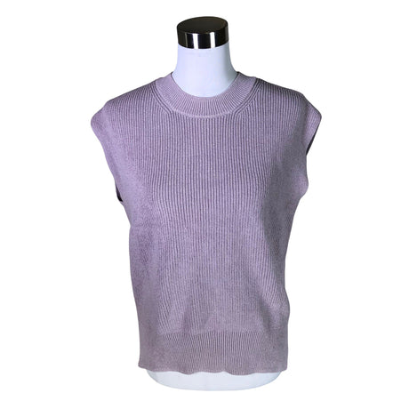 Unisex Arket - Knit vest, size 36 - Violet ()