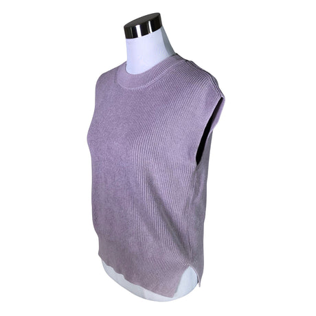 Unisex Arket - Knit vest, size 36 - Violet (2)