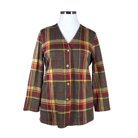 Unisex Lindex - Cardigan, size 46 - Brown ()