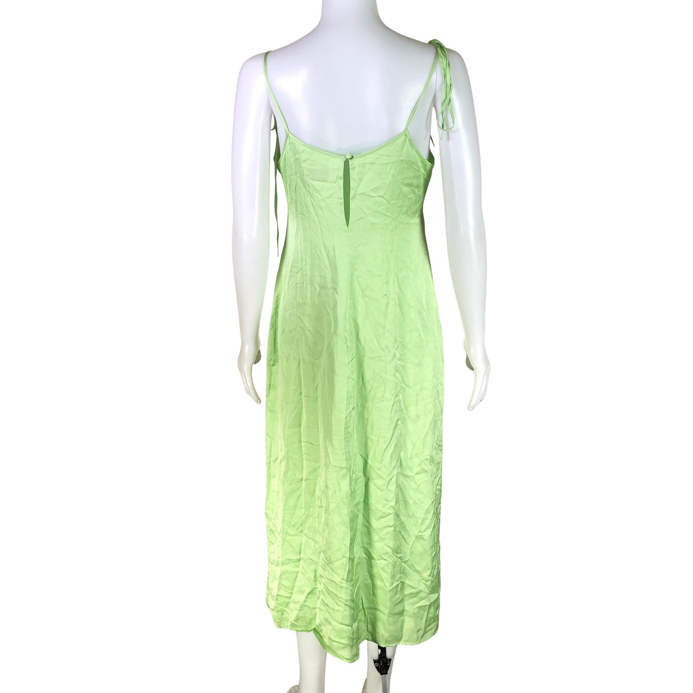 Unisex &Other Stories - Schiffon dress, size 36 - Green (2)