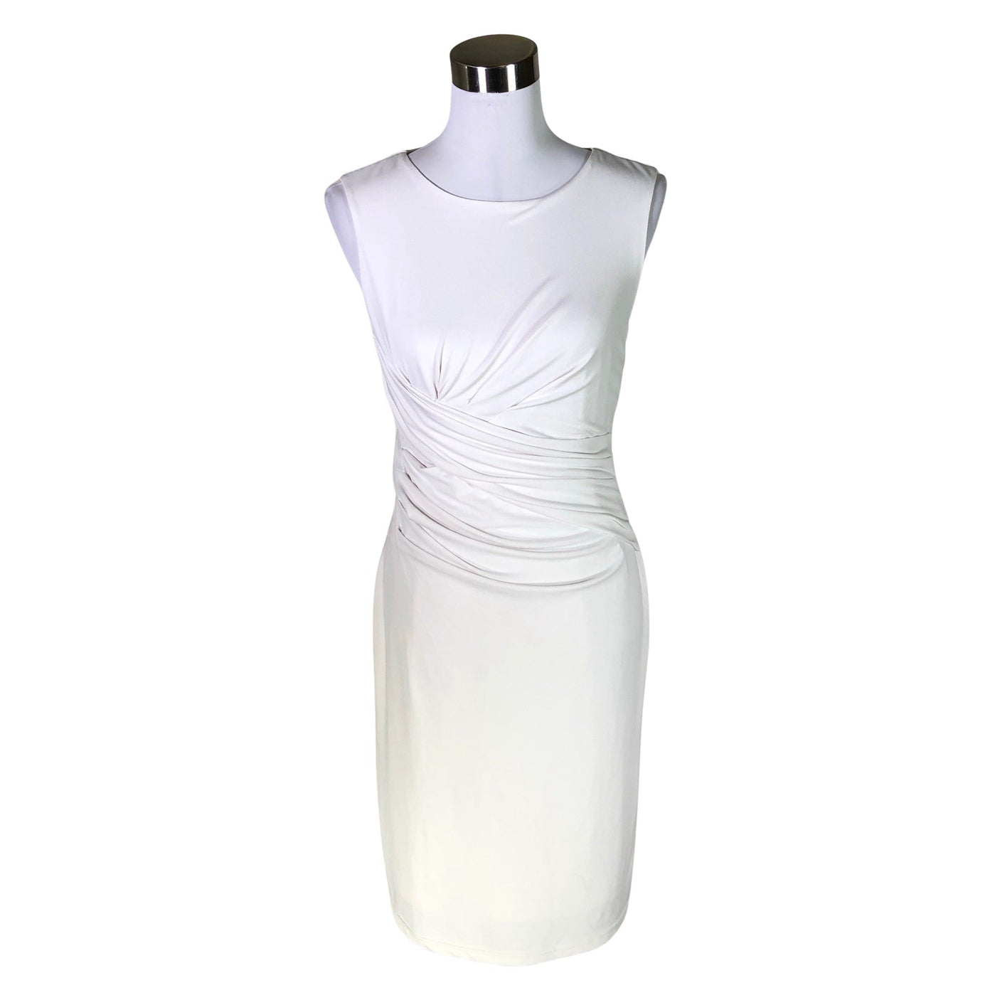Unisex Andiata - Tricot dress, size 38 - White (1)