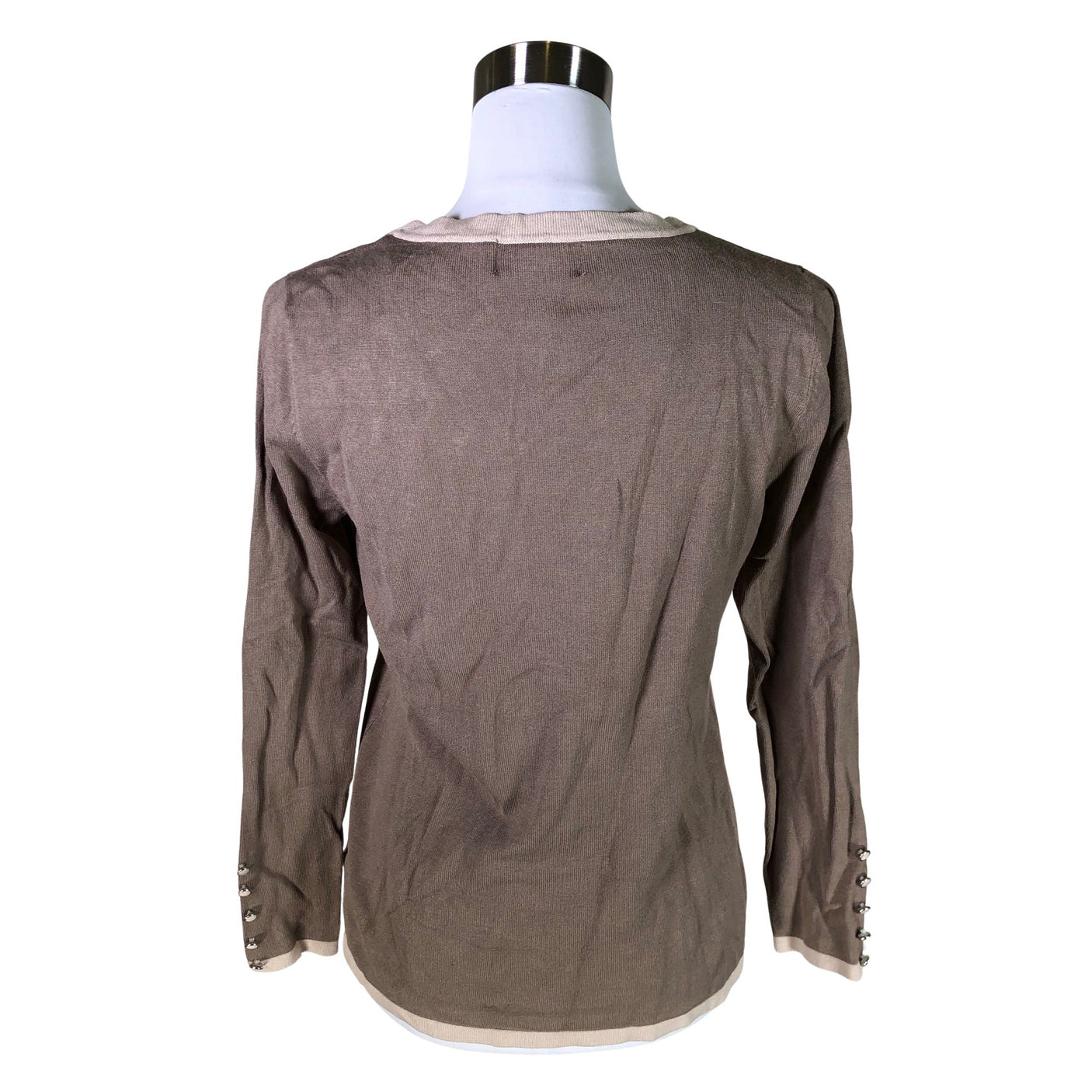 Unisex Marble - Cardigan, size 38 - Beige (2)