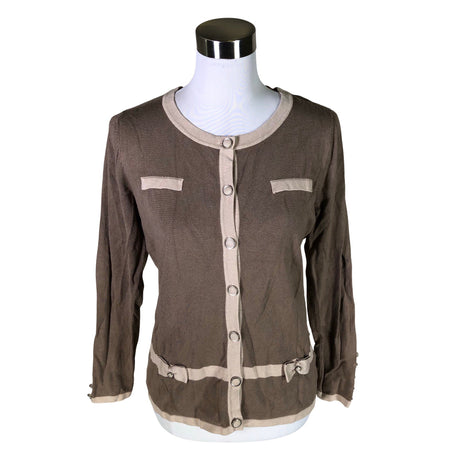 Unisex Marble - Cardigan, size 38 - Beige ()