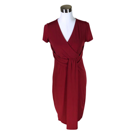 Unisex s.Oliver - Tricot dress, size 40 - Wine red ()