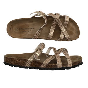 Unisex Re:Designed - Sandals, size 41 - Gold (1)