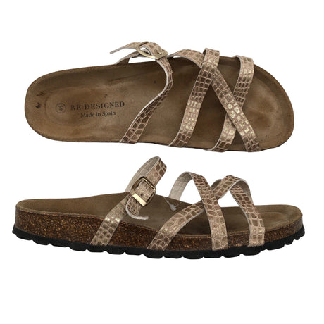 Unisex Re:Designed - Sandals, size 41 - Gold ()