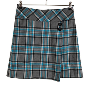 Unisex Trendy Line - Fabric skirt, size 38 - Blue (1)