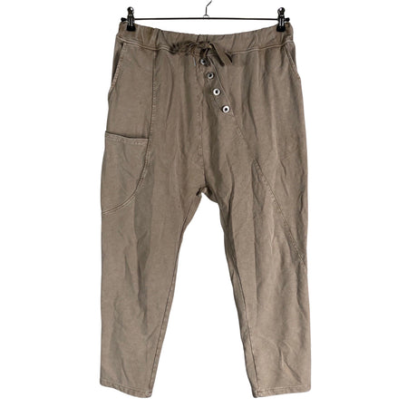 Unisex Perfect Jeans - Capri sweatpants, size 40 - Beige ()