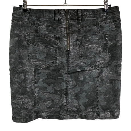 Unisex Cream - Denim skirt, size 44 - Gray (2)