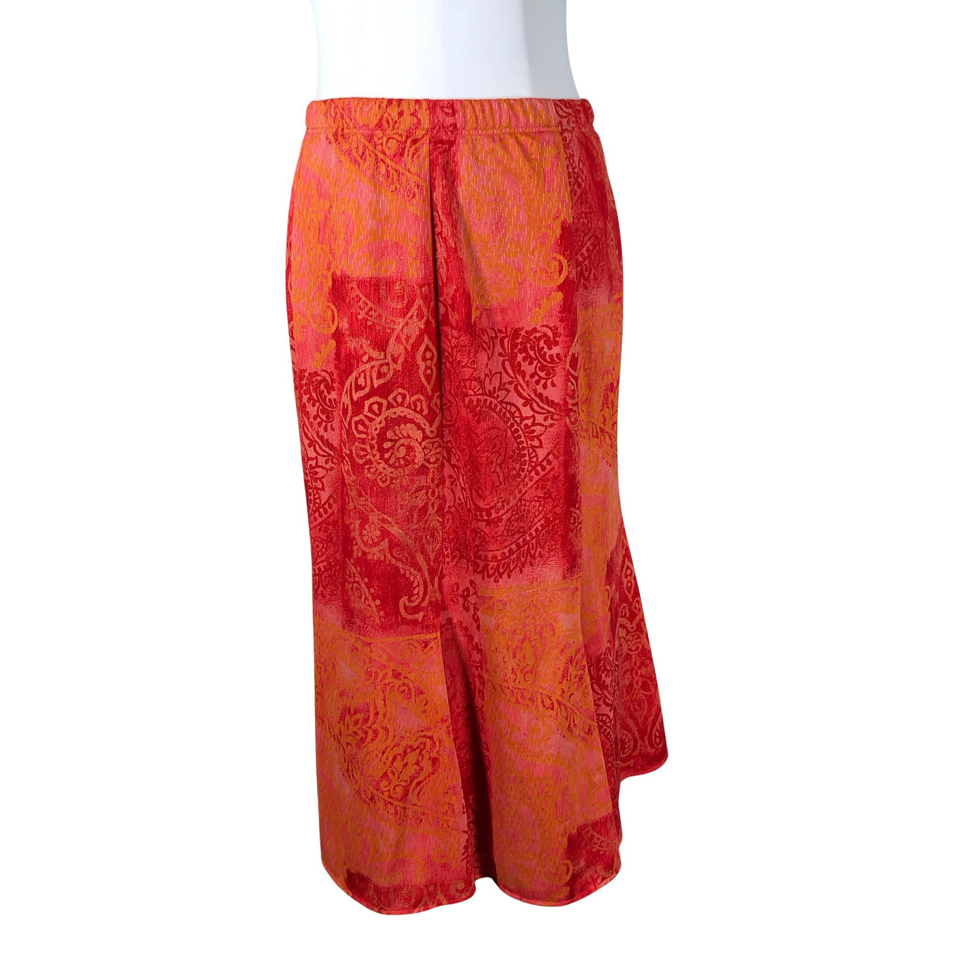 Unisex Finnkarelia - Short-sleeved blouse, size 42 - Orange (2)