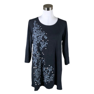 Unisex Nanso - Tricot tunic, size 40 - Black (1)