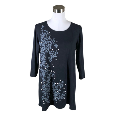 Unisex Nanso - Tricot tunic, size 40 - Black ()