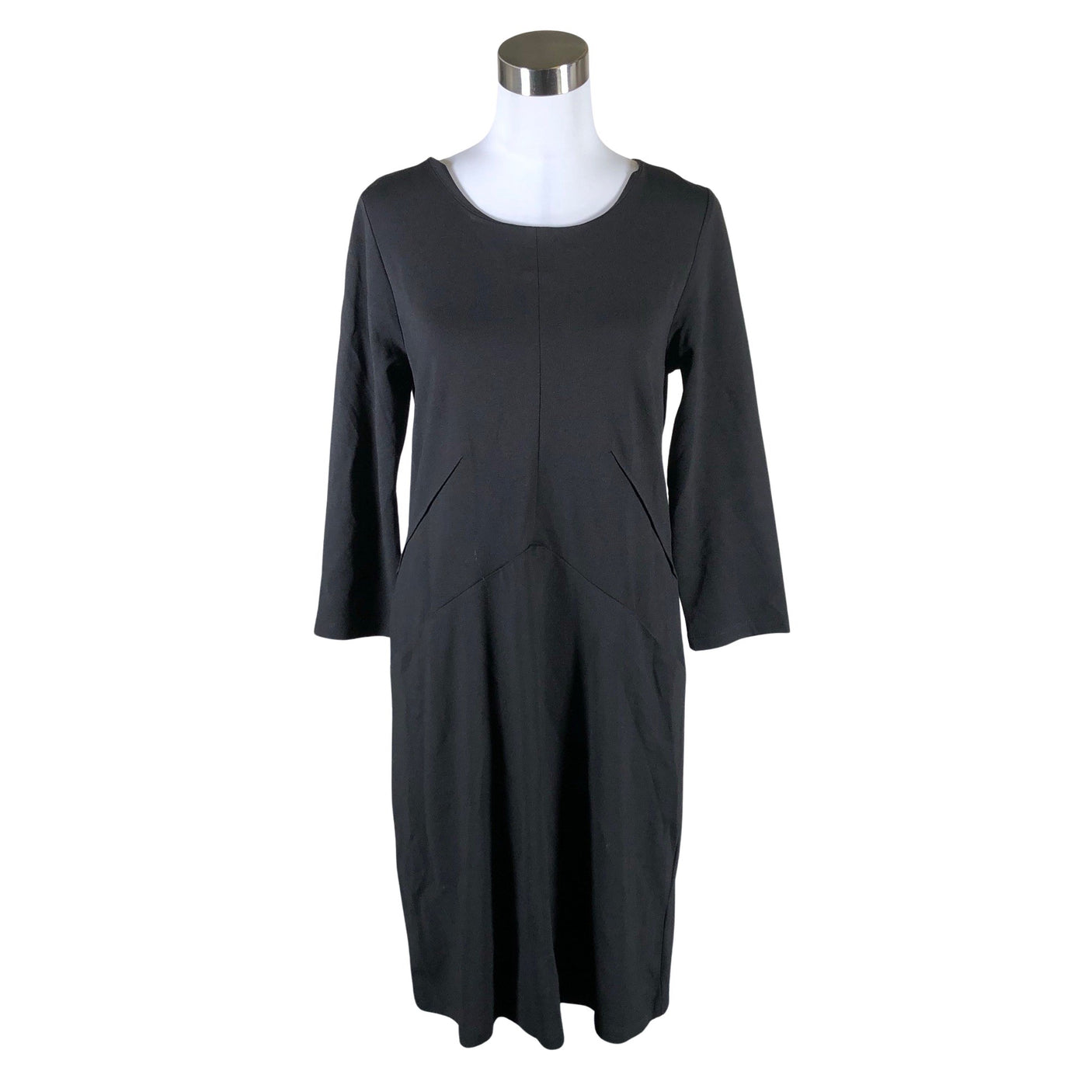 Unisex Cream - Tricot dress, size 38 - Black (1)