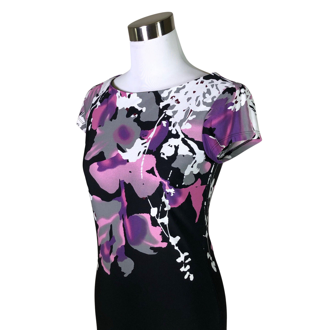 Unisex Joseph Ribkoff - Tricot dress, size 34 - Black (3)