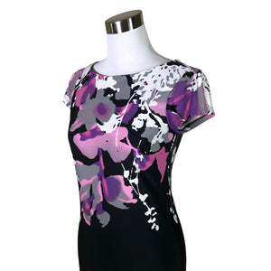 Unisex Joseph Ribkoff - Tricot dress, size 34 - Black (3)
