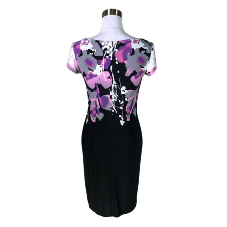 Unisex Joseph Ribkoff - Tricot dress, size 34 - Black (2)