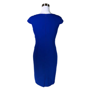 Unisex Calvin Klein - Sheath dress, size 36 - Blue (2)