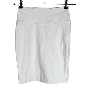 Unisex Kaffe - Tricot skirt, size 36 - White (1)