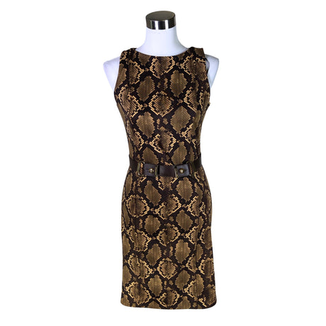 Unisex Michael Kors - Sheath dress, size 34 - Brown ()