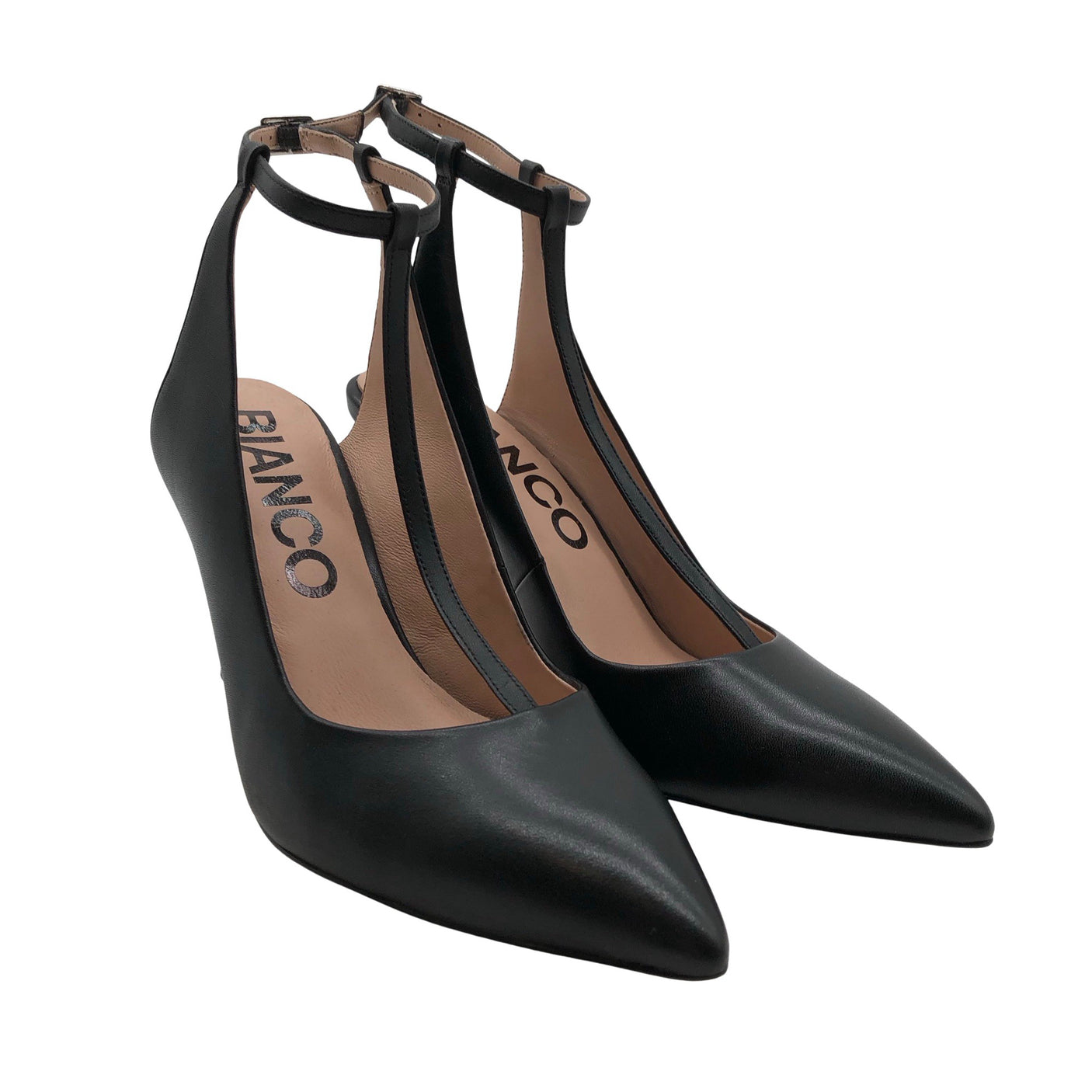 Unisex Bianco - High heels, size 40 - Black (2)