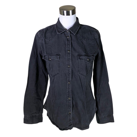 Unisex American Eagle Outfitters - Denim shirt, size 38 - Gray ()