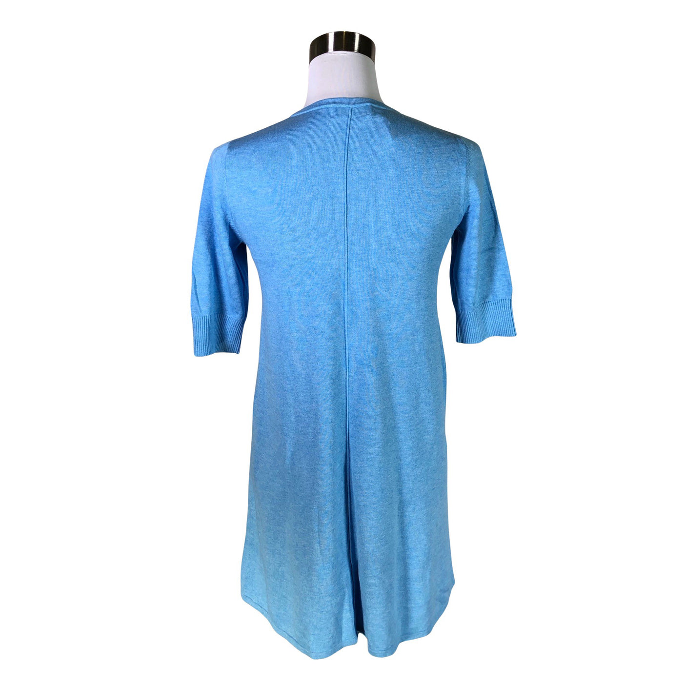 Unisex Repeat - Knit tunic, size 38 - Turquoise (2)