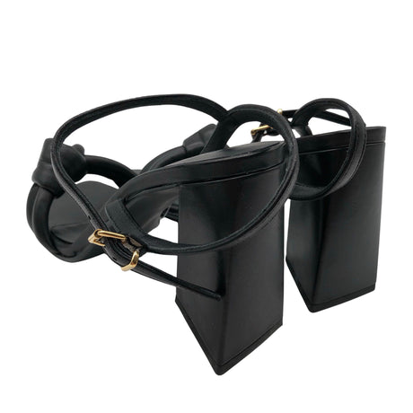 Unisex Vamsko - Heeled sandals, size 38 - Black (2)