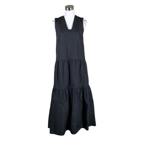 Unisex by Malene Birger - Maxi dress, size 34 - Black (1)