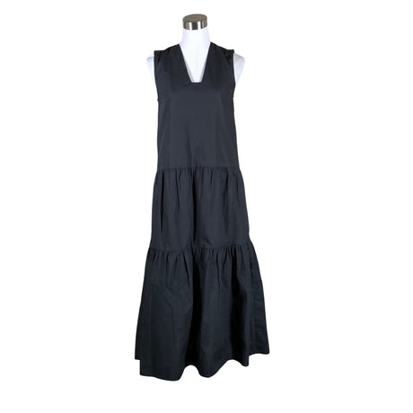 Unisex by Malene Birger - Maxi dress, size 34 - Black ()