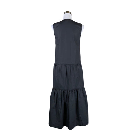 Unisex by Malene Birger - Maxi dress, size 34 - Black (2)