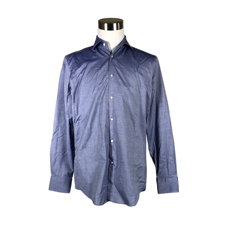Unisex Hugo Boss - Collared shirt, size L - Blue ()