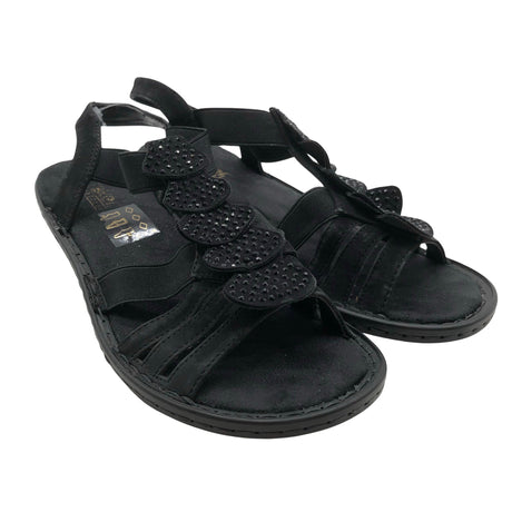Unisex Rieker - Korolliset sandaalit, koko 38 -  (2)