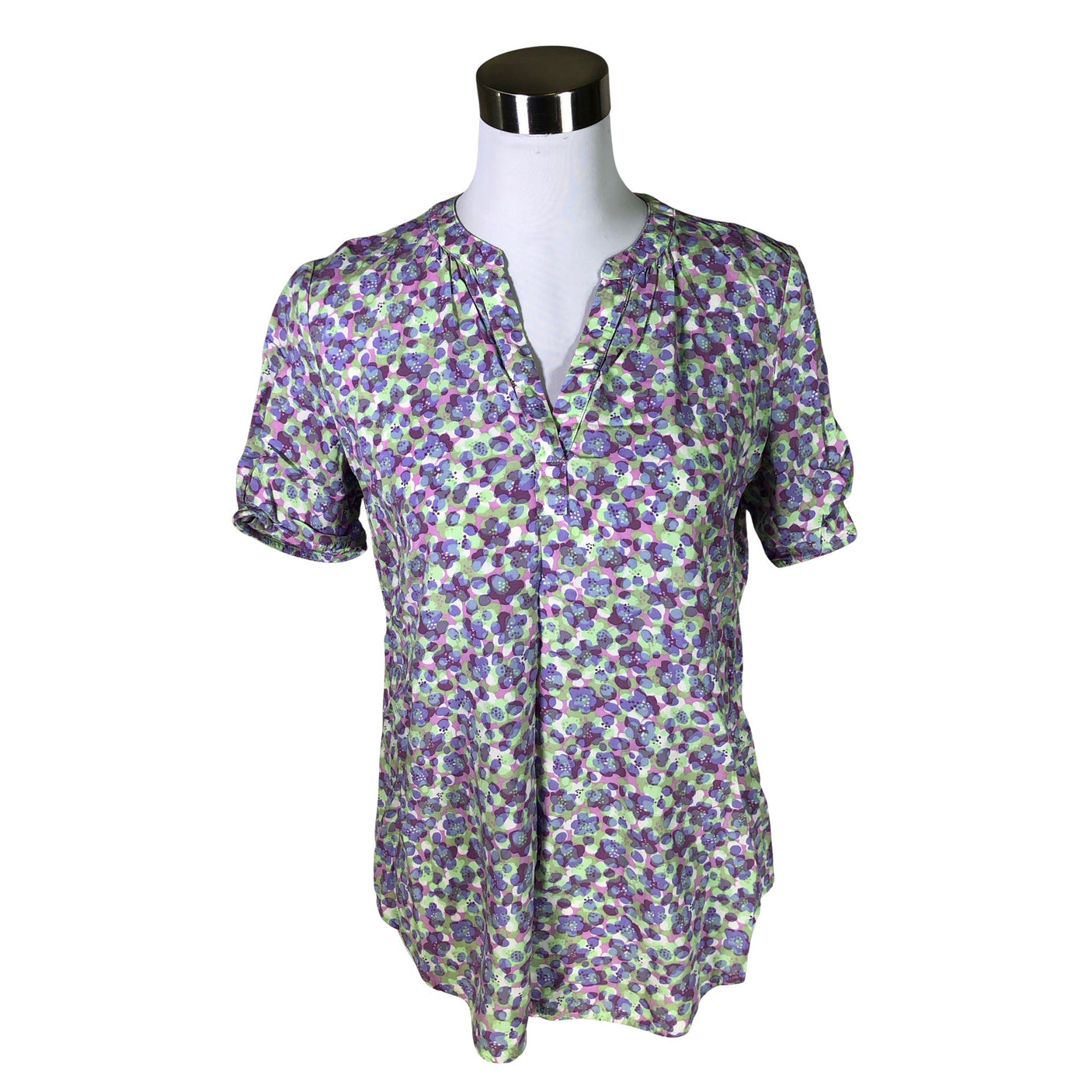 Unisex Esprit - Short-sleeved blouse, size 36 - Violet (1)