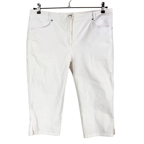 Unisex Steilmann - Capri jeans, size 44 - White ()