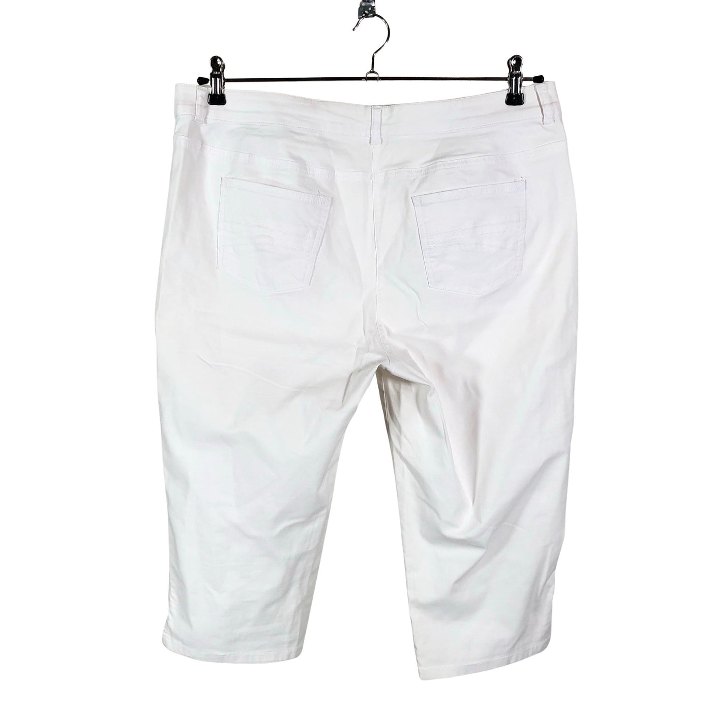 Unisex Steilmann - Capri jeans, size 44 - White (2)