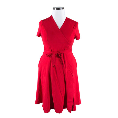 Unisex Andiata - Tricot dress, size 42 - Red ()
