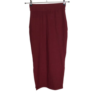 Unisex Mistress Rocks - Tricot skirt, size 36 - Wine red (1)